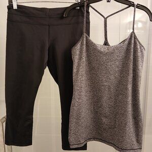 Lululemon Top & Bottom Ensemble Set
